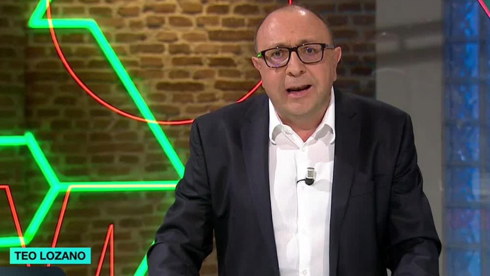 El periodista Teo del Prado, en una intervención en 'Más vale tarde'