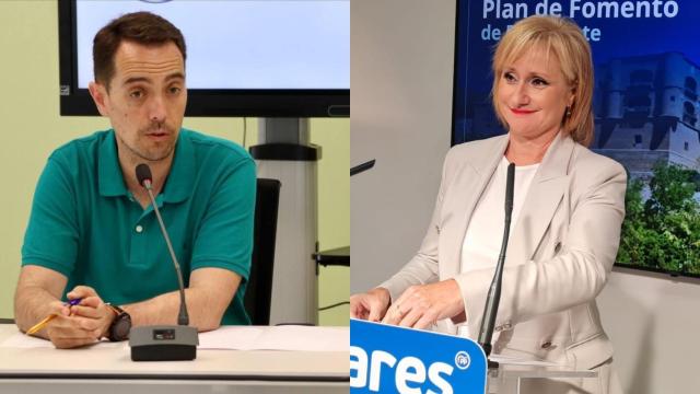 Montaje con Luciano Huerga y Leticia García