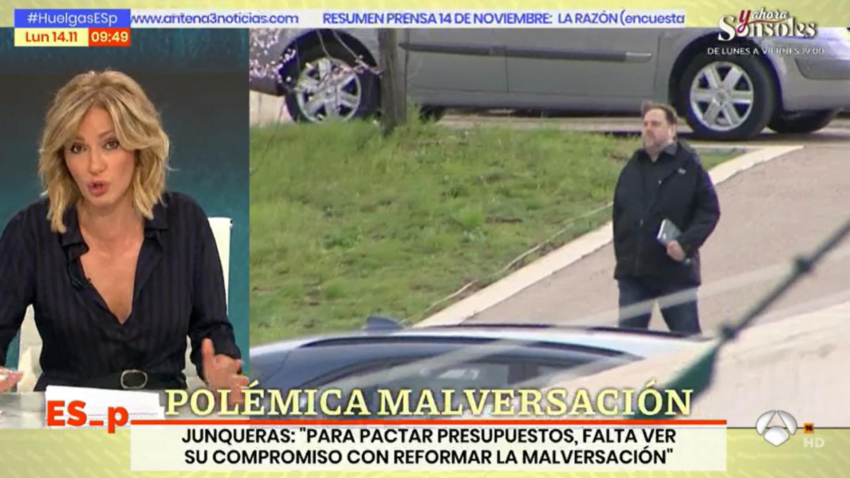 Susanna Griso desaparece de 'Espejo Público' después de una publicidad.