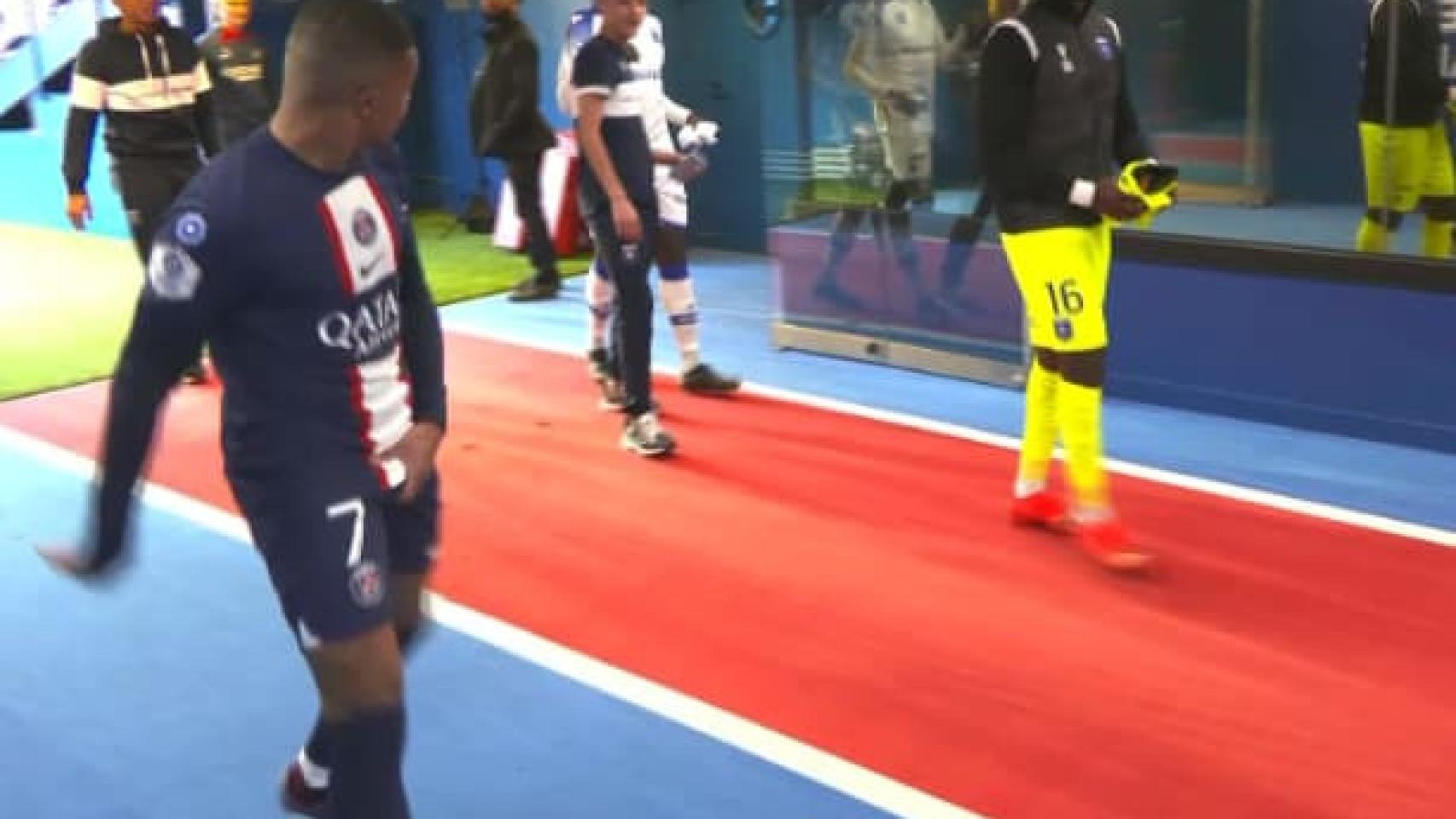 El gesto de Mbappé a Kays Ruiz-Atil