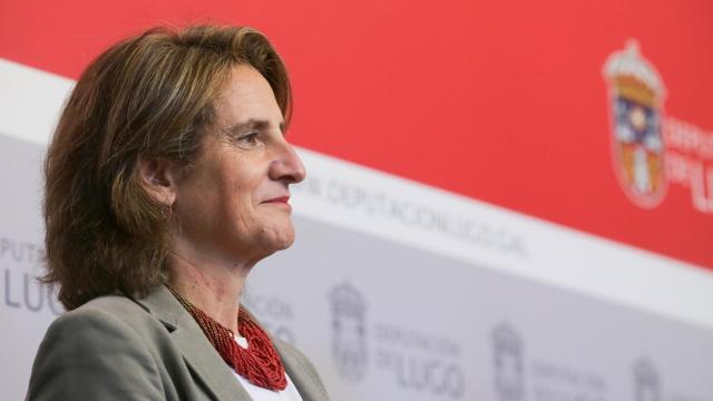 La vicepresidenta tercera y ministra de Transición Ecológica y Reto Democrático, Teresa Ribera