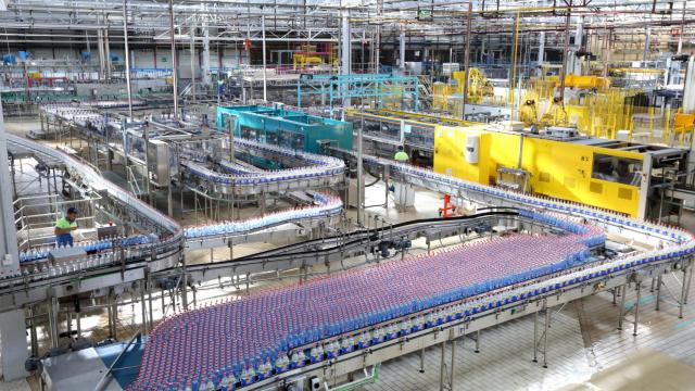 La planta de Suntory Beverage & Food Spain en Toledo.