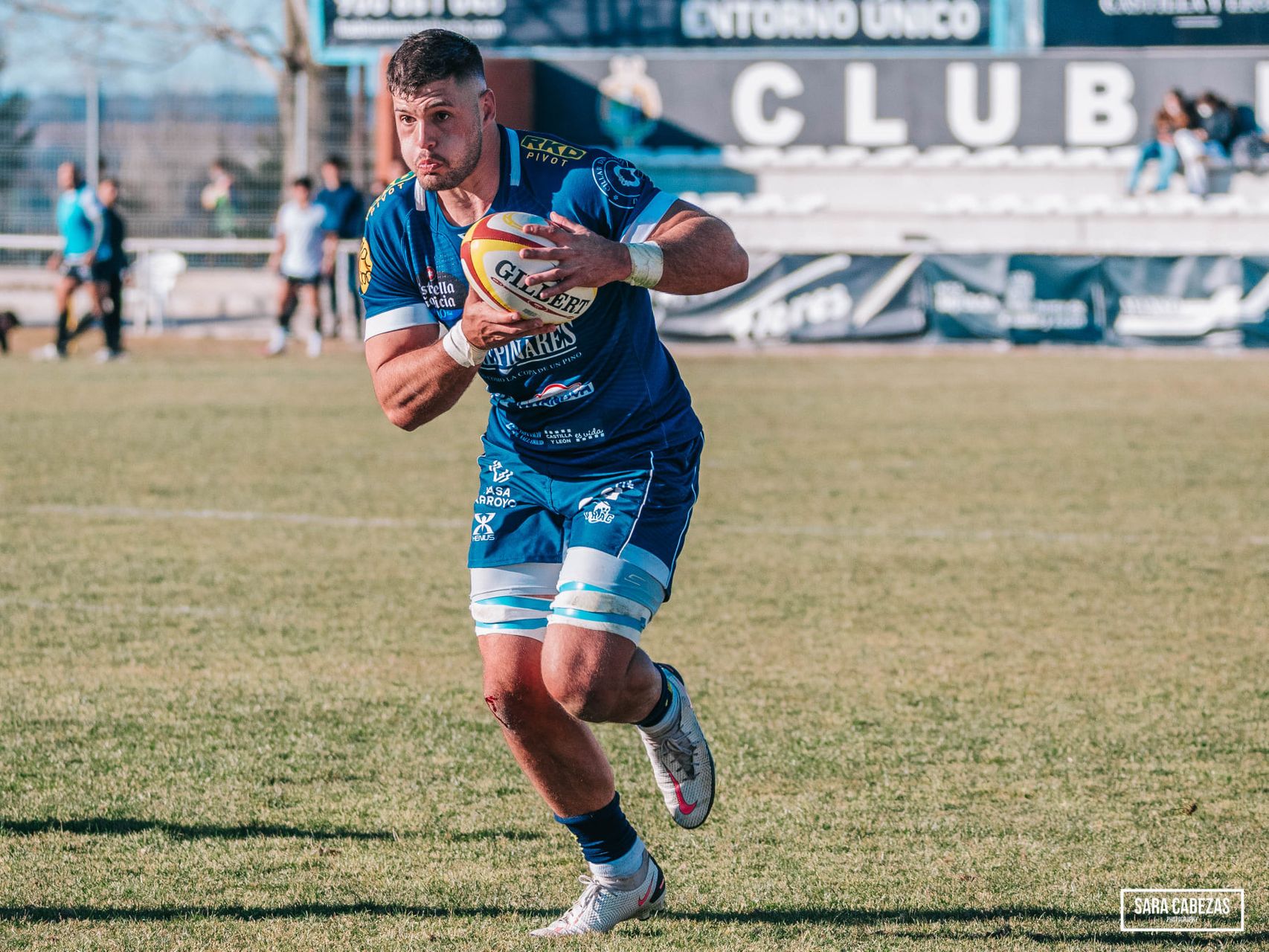 Ewart Potgieter ‘Potti’ en un partido
