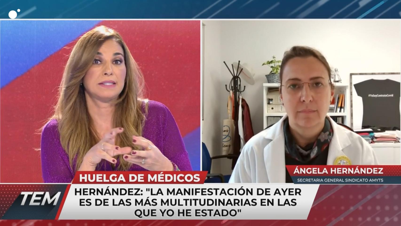 'Todo es mentira' contó con el testimonio de la secretaria del sindicato de médicos AMYTS.