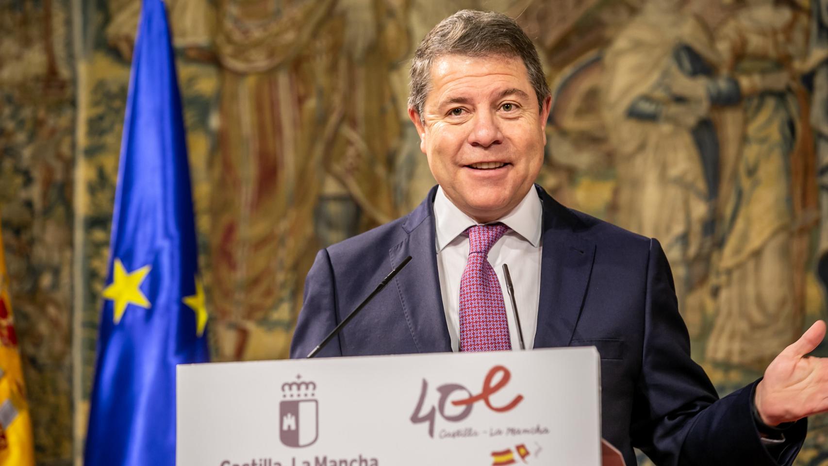 Emiliano García-Page, en una imagen de este martes