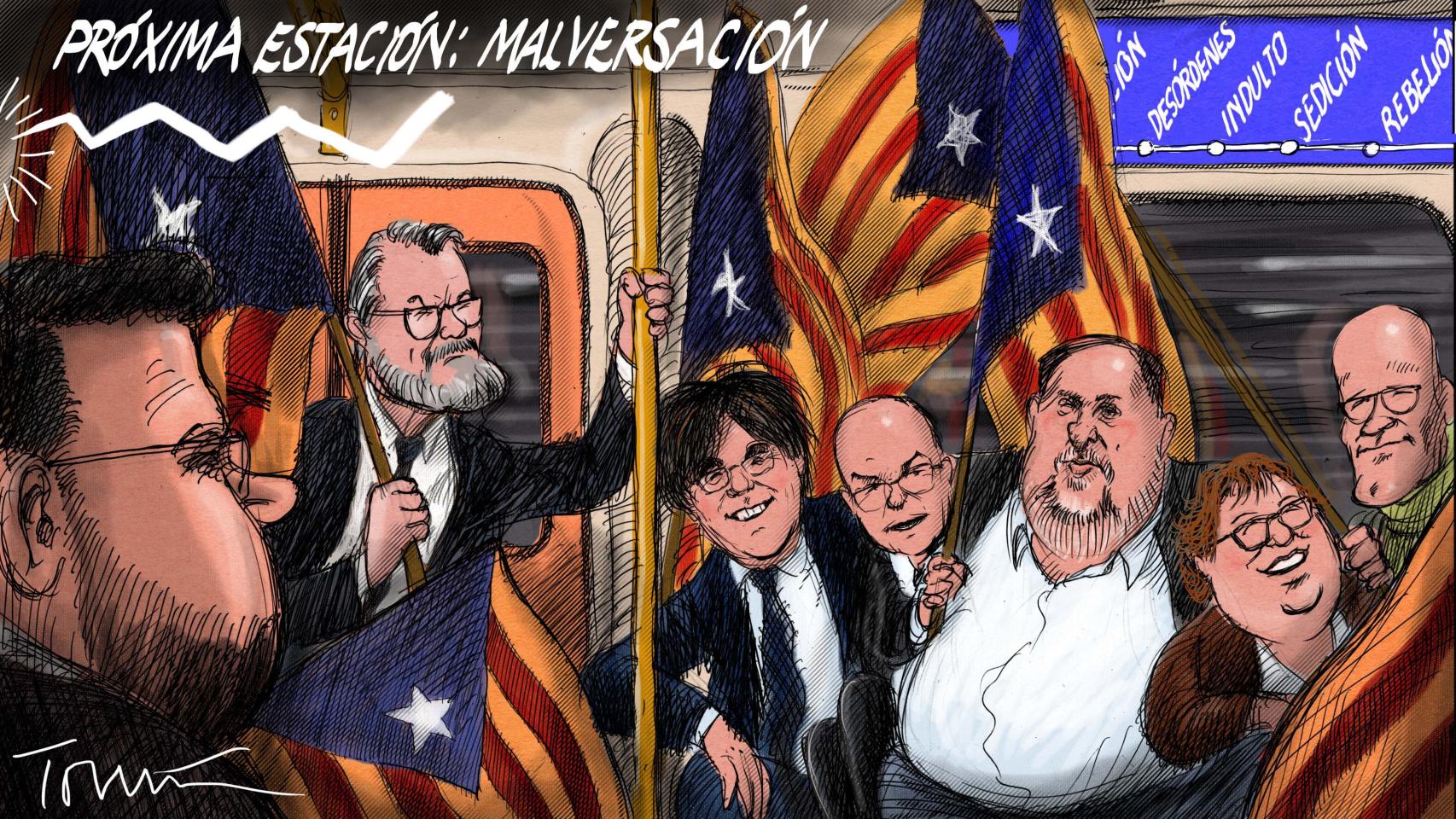 ERC acordó con Sánchez negociar la malversación en el Congreso mientras se cerraba el CGPJ con el PP