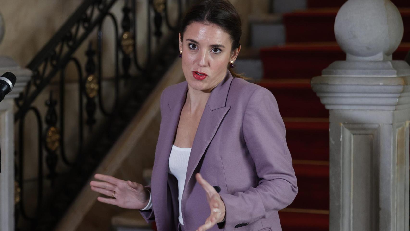 Irene Montero en imagen de archivo.