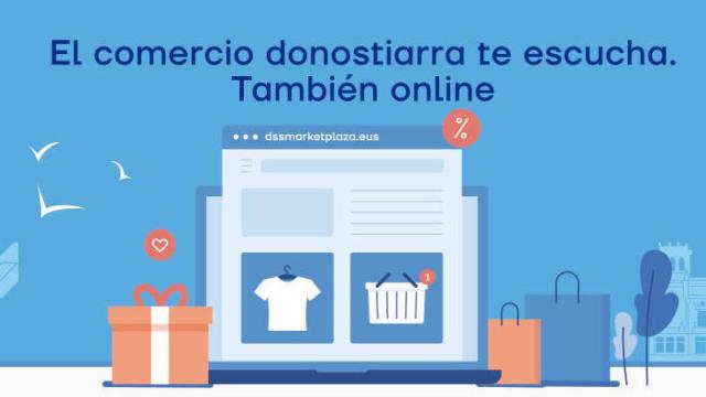 Portada del DSS Market Plaza, referente de comercio electrónico para las empresas de San Sebastián.