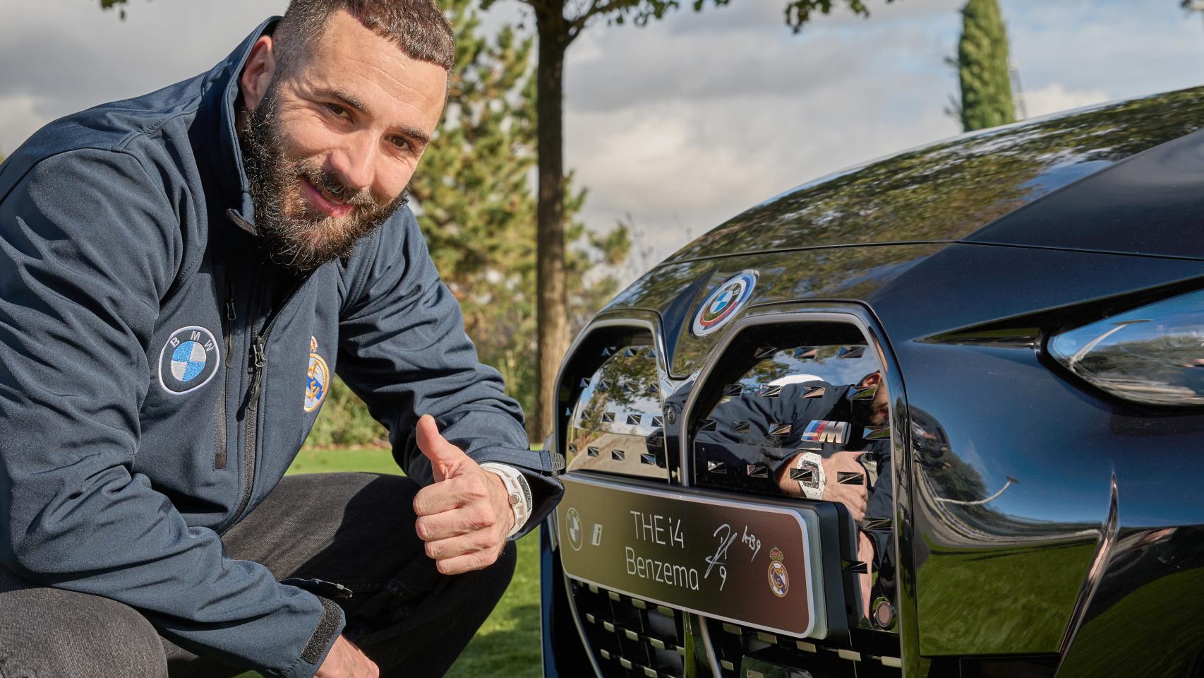 Modrić, Benzema, Ancelotti; estos son los BMW eléctricos que han estrenado los jugadores del Real Madrid