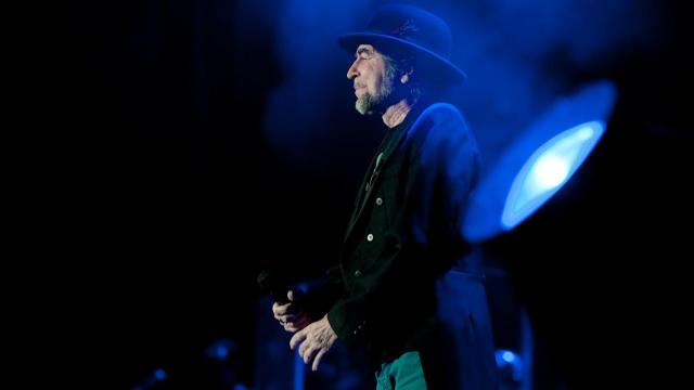 Joaquín Sabina en concierto.