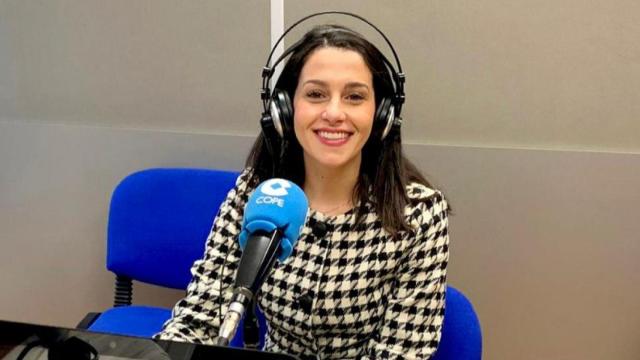 Inés Arrimadas este miércoles en una entrevista en la COPE.