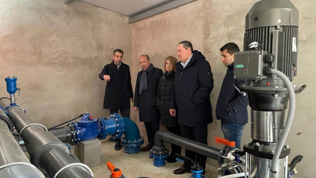 Javier Faúndez visita la ETAP de Morales del Vino