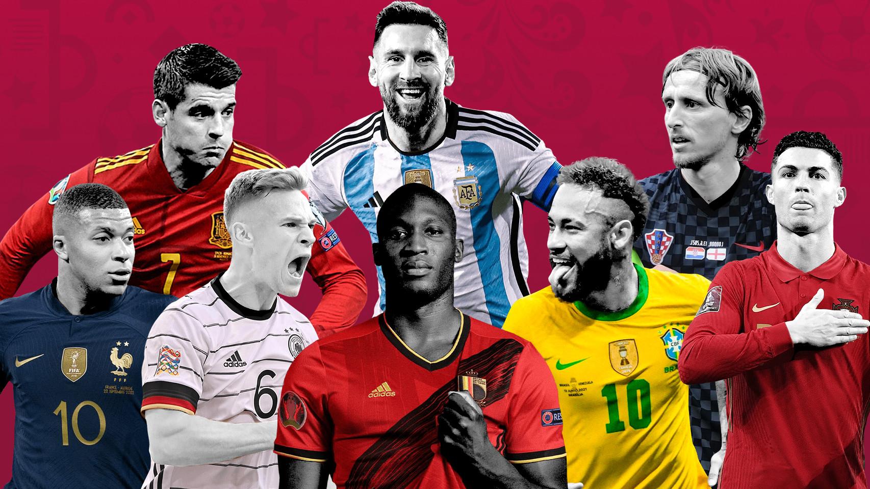 Las estrellas del Mundial de Qatar 2022