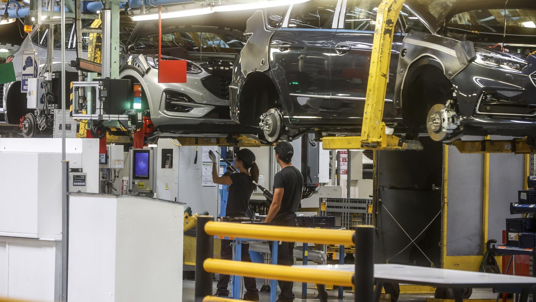 Una planta de la industria del motor.