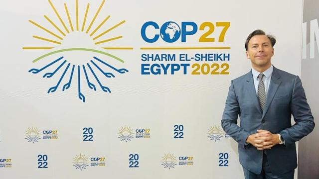 El CEO de la compañía multinacional española Amara NZero, Gonzalo Errejón Sainz de la Maza.