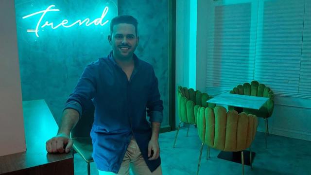 El responsable de Trend Coruña, Sergio Marentes.