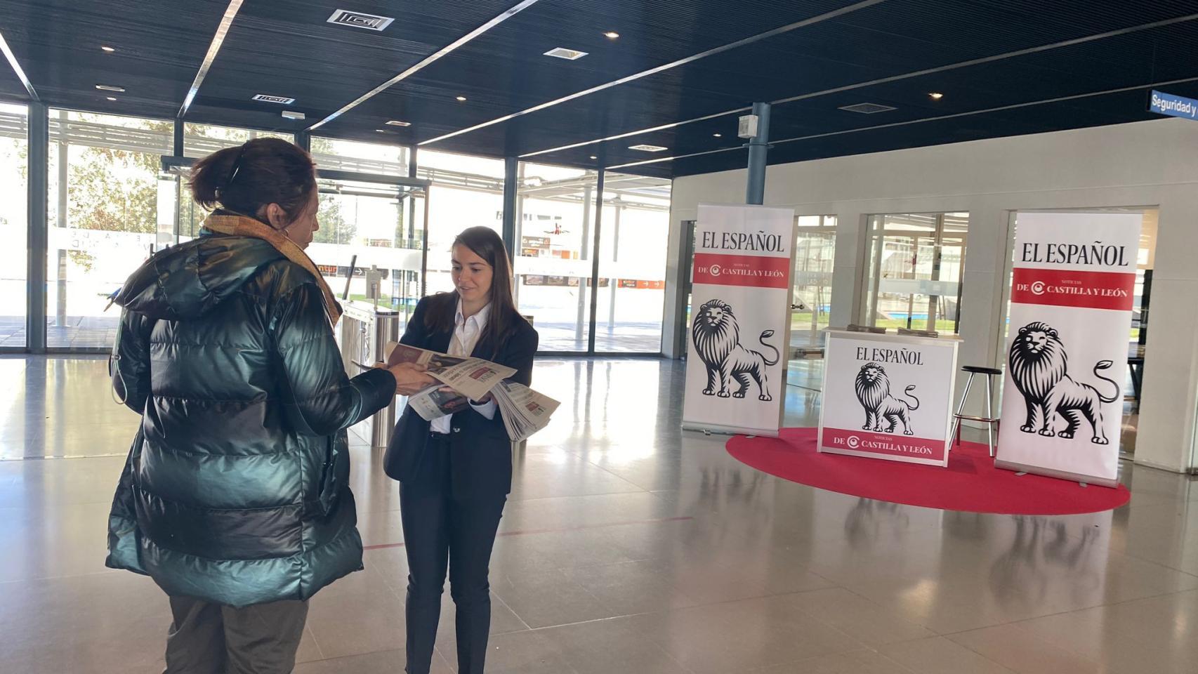 Stand de El Español - Noticias de Castilla y León en Intur