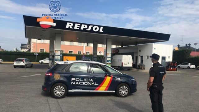 Detenidos los dos presuntos autores del atraco con arma de fuego a una gasolinera de Miranda de Ebro