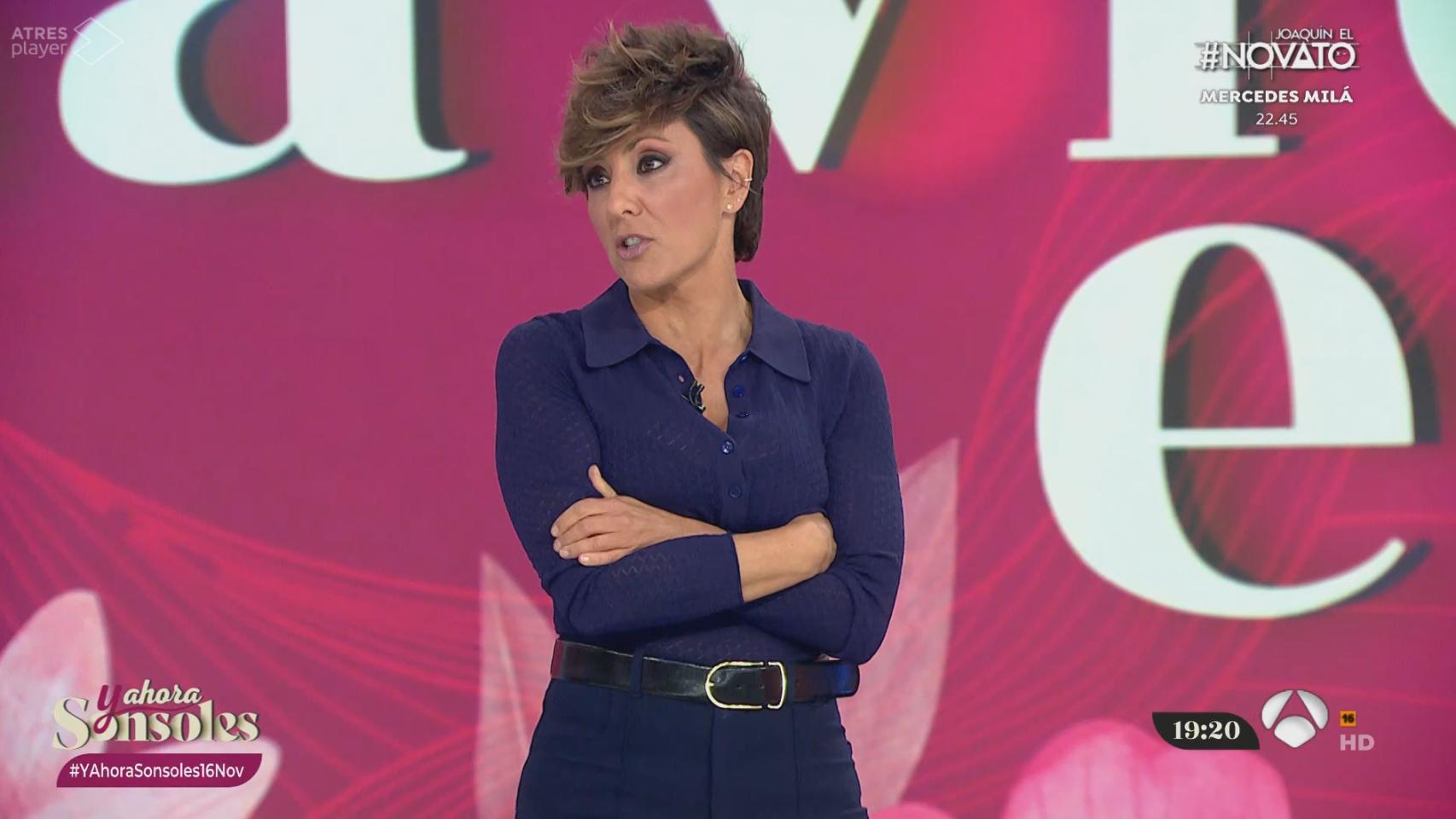 La pulla de Sonsoles Ónega a Carmen Lomana tras su marcha: Está generando más contenido ahora