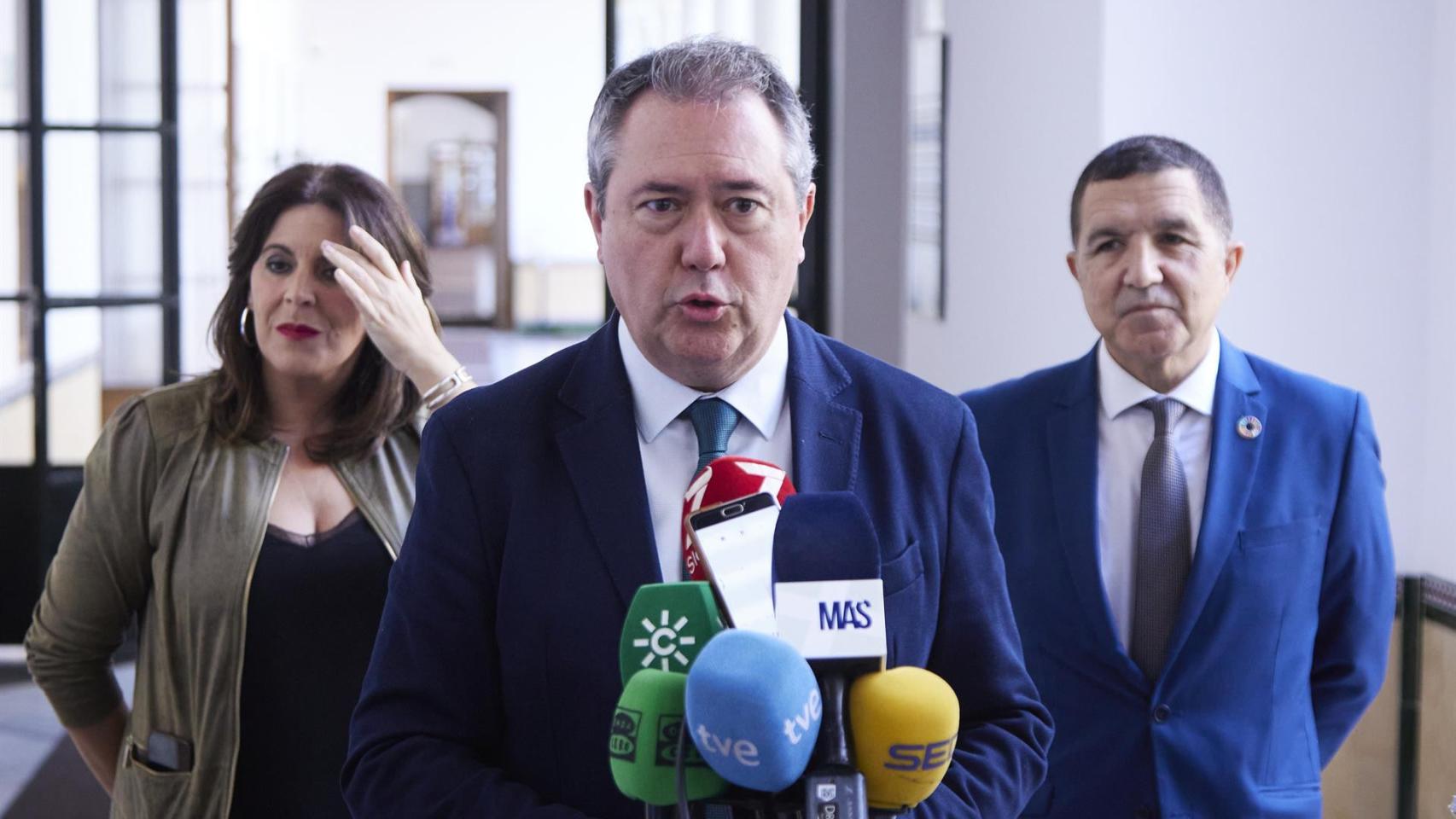 El secretario general del PSOE, Juan Espadas.