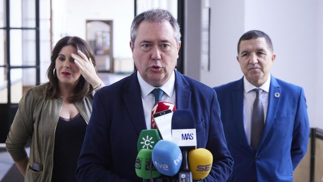 El secretario general del PSOE, Juan Espadas.