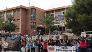 Una de las concentraciones realizadas el viernes.