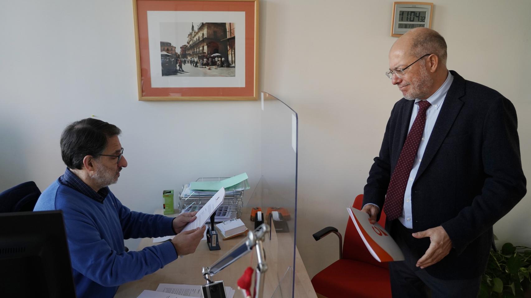 Francisco Igea registra sus enmiendas parciales a los PGC 2023.