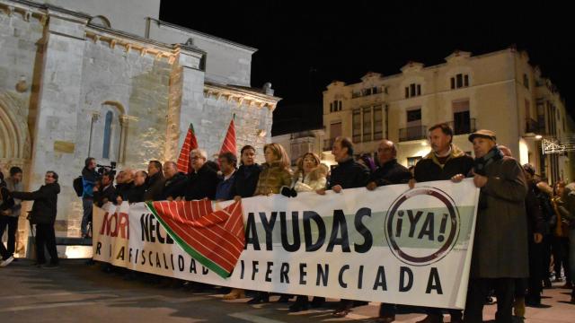 Multitudinaria manifestación en Zamora para reclamar una fiscalidad diferenciada