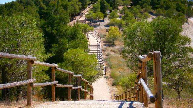 Mirador del Pico, en pleno casco urbano.