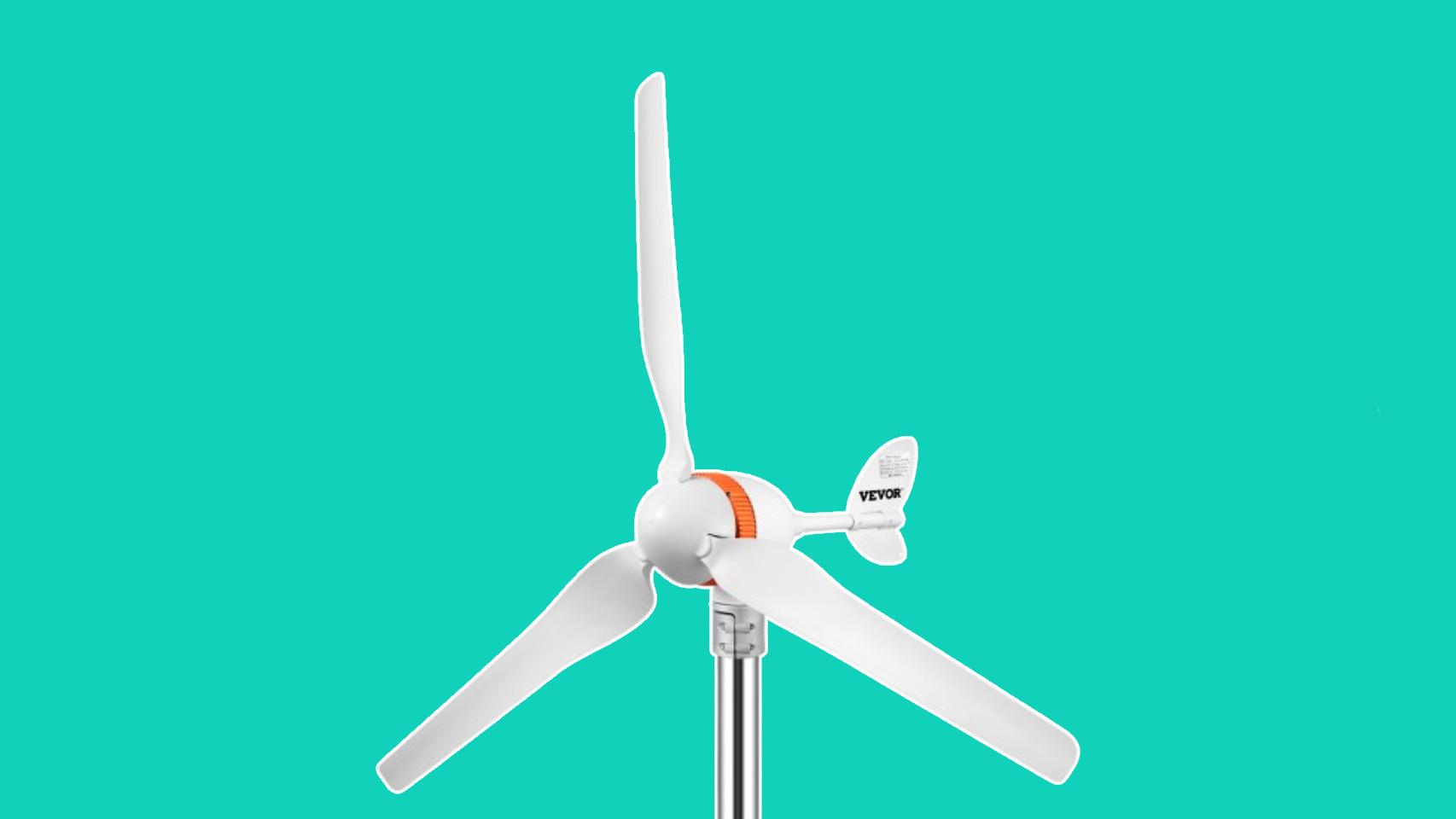 El aerogenerador de Vevor.