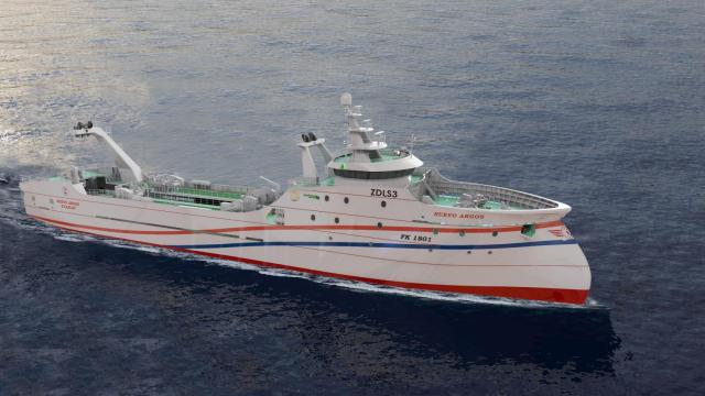 Buque construido por el astillero Nodosa.