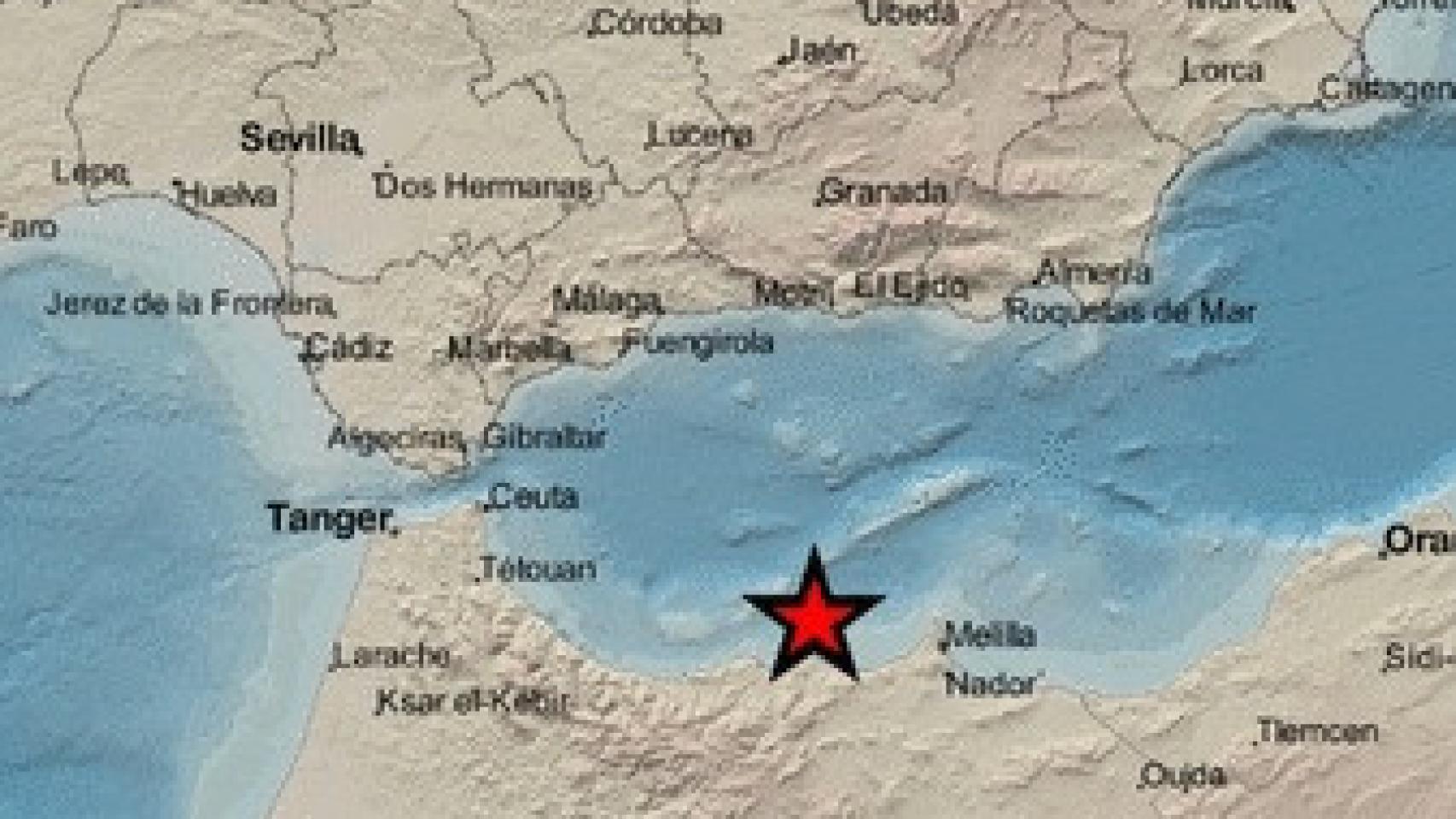 Un terremoto de magnitud 4.1 con epicentro en el Mar de Alborán se siente en la provincia de Málaga