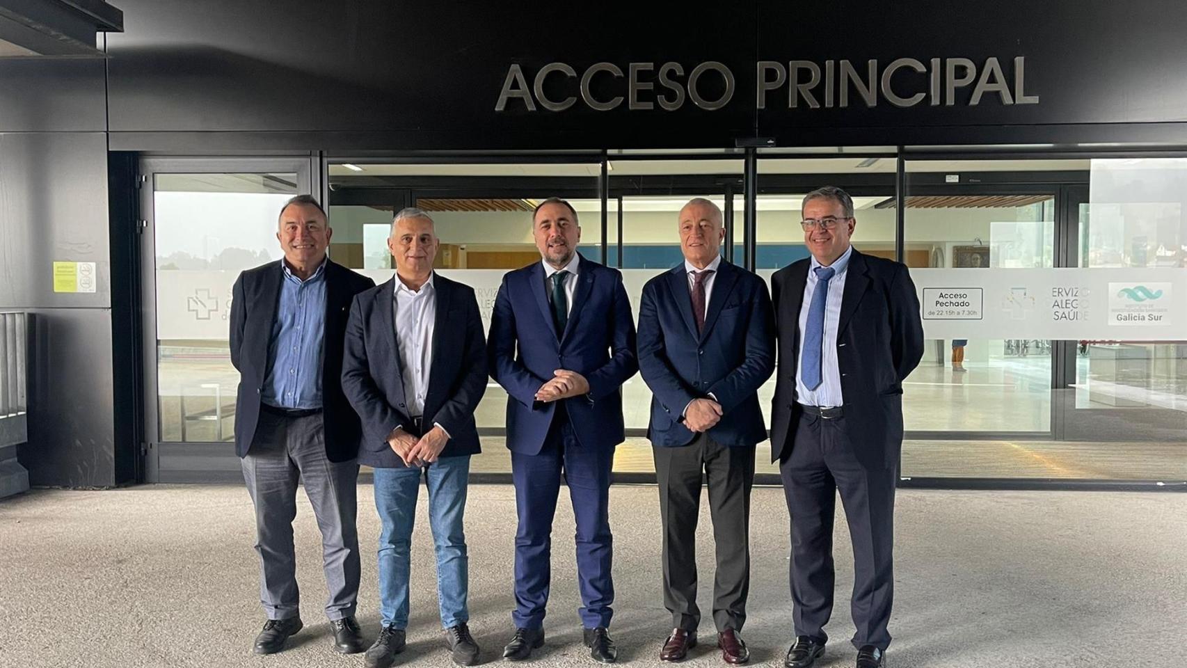 Julio García Comesaña en Vigo.