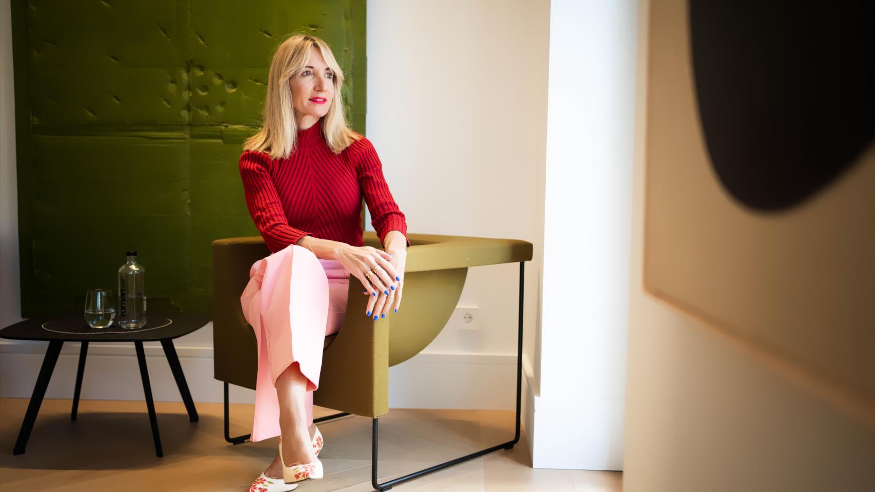 Silvia Alsina, en las oficinas de su empresa en Madrid.