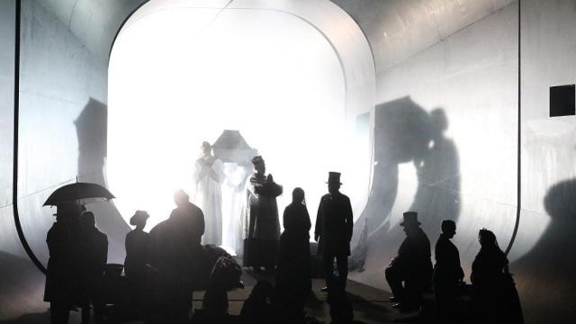 Un momento de 'Il tabarro', puesto en escena por Lotte de Beer