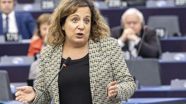 La líder del grupo socialista en el Parlamento Europeo, Iratxe García.