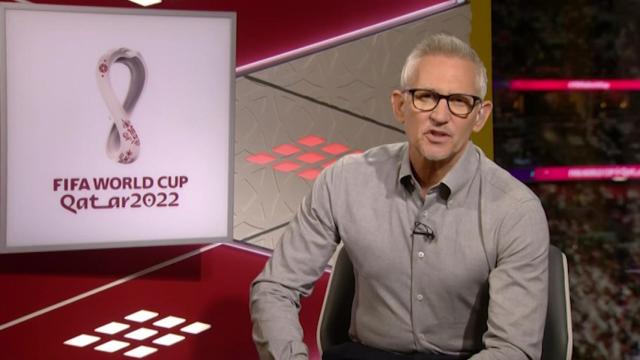 El exfutbolista Gary Lineker presentó un espacio crítico sobre el Mundial de Qatar.