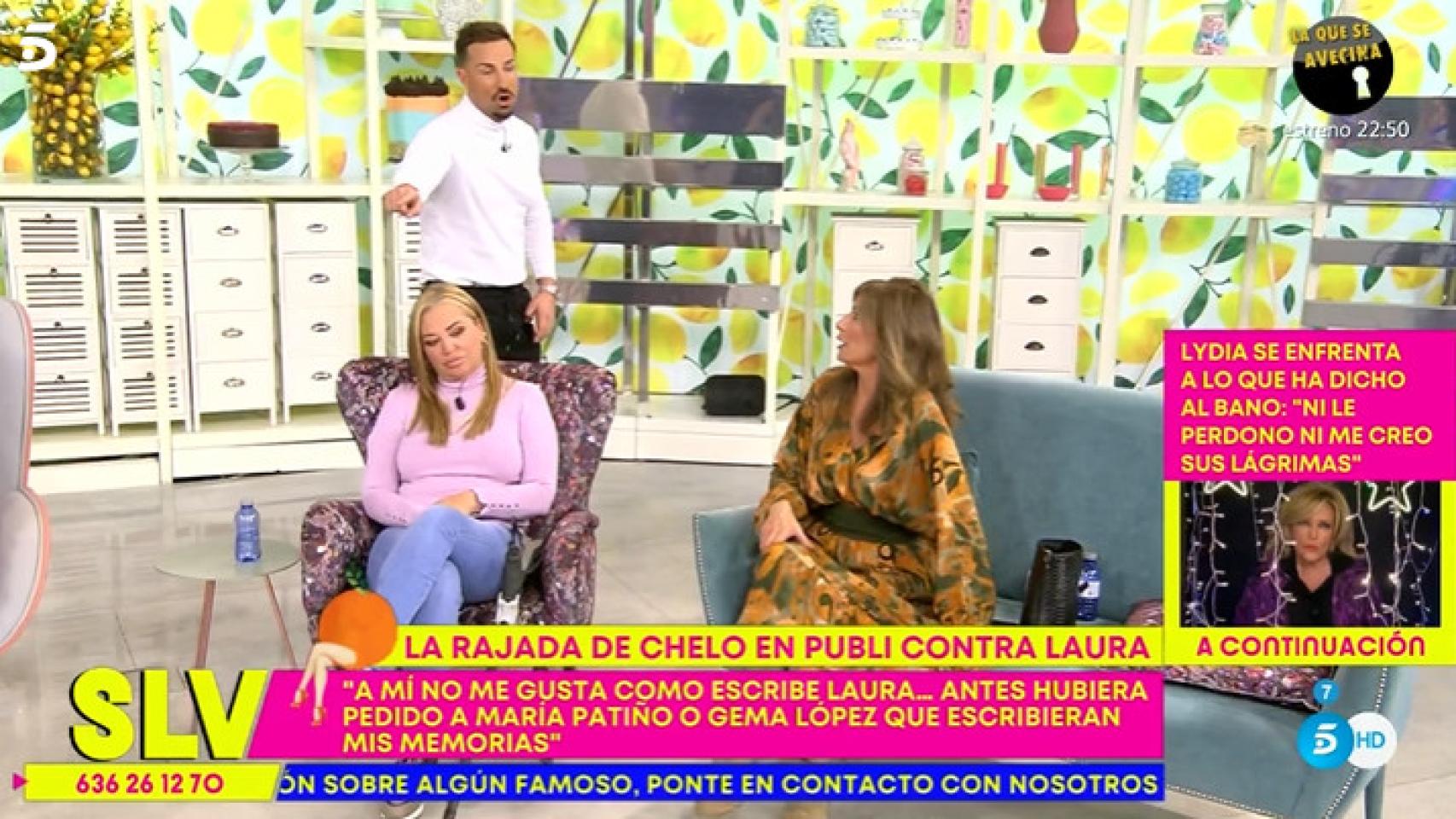 Gema López explota ante las acusaciones de Rafa Mora en 'Sálvame'.