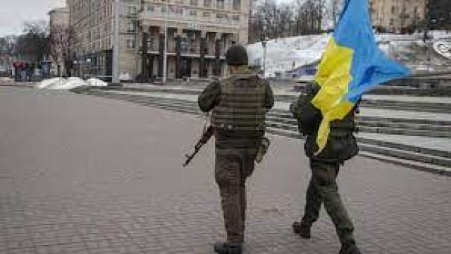 Soldados ucranianos en Kiev. Foto: EFE / EPA / Zurab Kurtsikidze