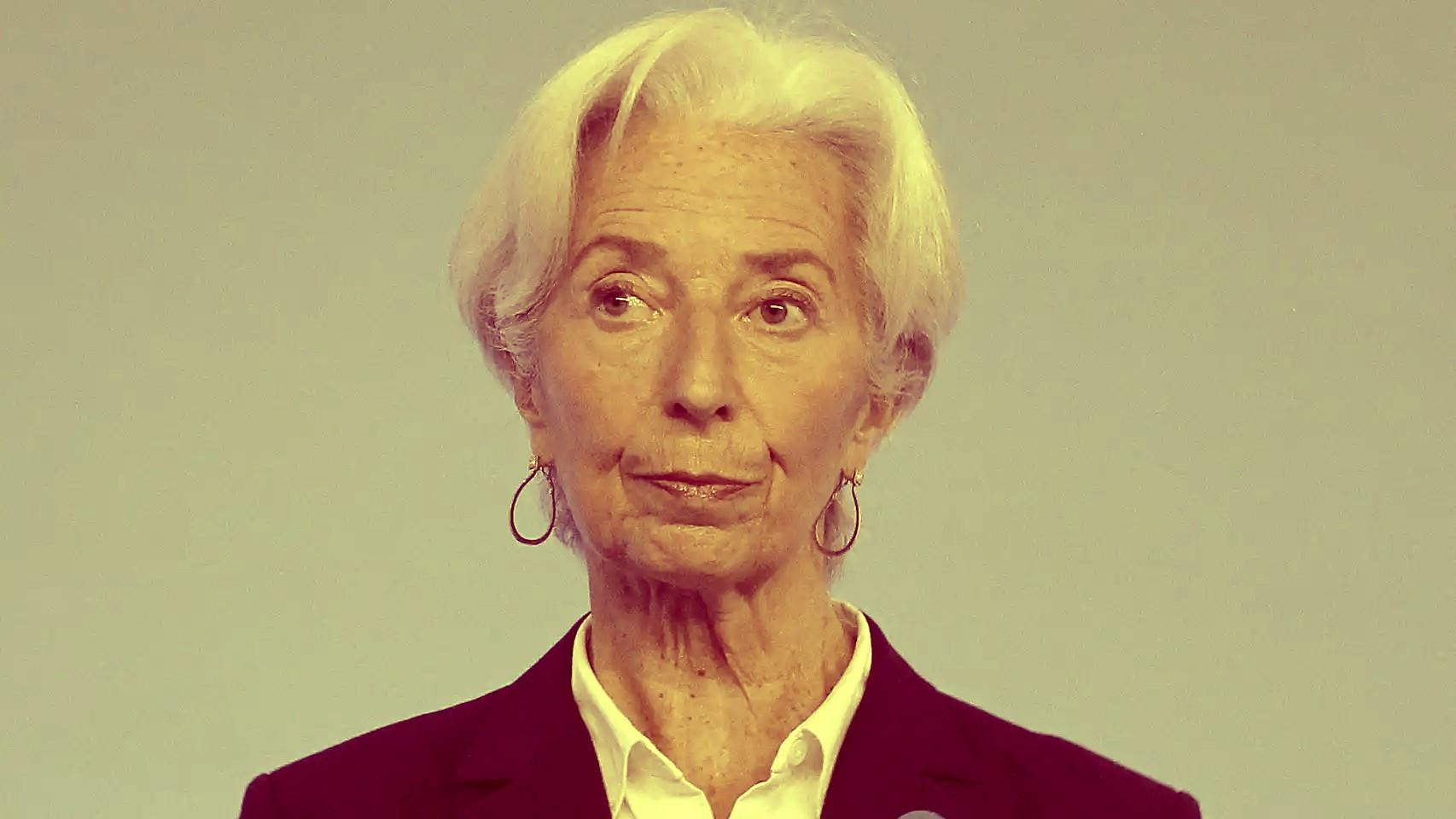 Christine Lagarde, la presidenta del BCE.