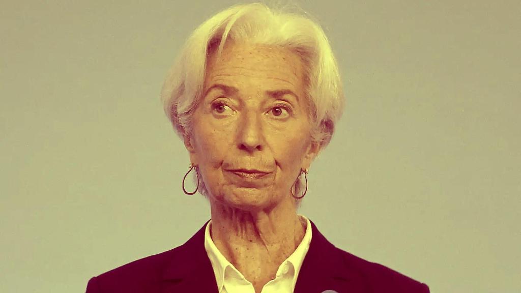 Christine Lagarde, la presidenta del BCE.