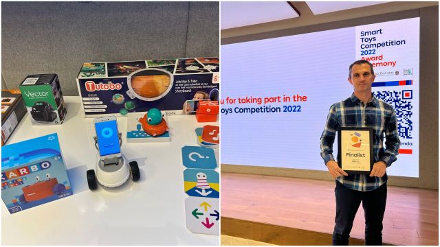 El robot coruñés Robobo.
