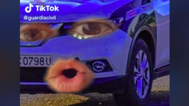 Captura del vídeo de la Guardia Civil.