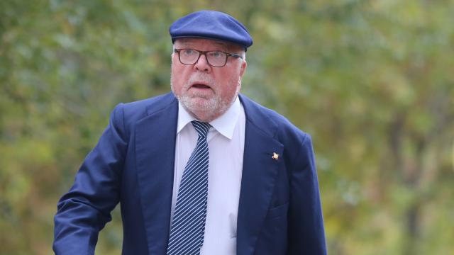 El comisario jubilado José Manuel Villarejo, el pasado día 8 de noviembre en la Audiencia Provincial de Madrid.