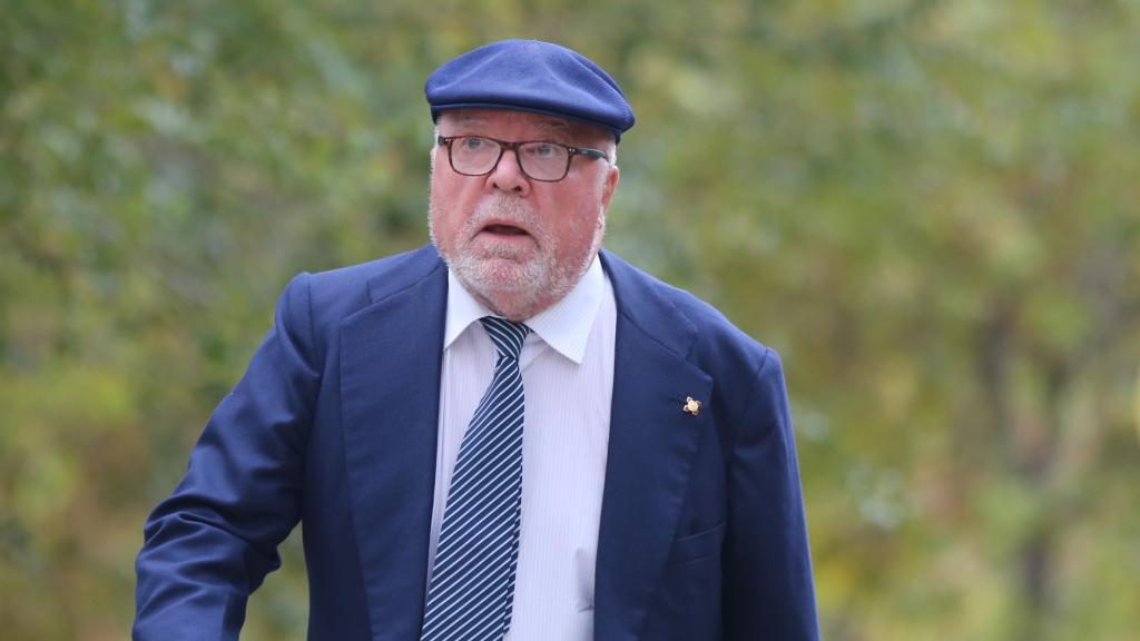 El comisario jubilado José Manuel Villarejo, el pasado día 8 de noviembre en la Audiencia Provincial de Madrid.