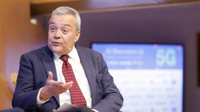 Víctor Calvo-Sotelo, director general de DigitalES, durante su intervención en la mesa redonda '5G y la colaboración público-privada'; en la segunda jornada del III Observatorio 5G.