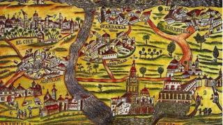 Representación del terremoto que destruyó Almoradí, Benejúzar, Guardamar y Torrevieja en 1829.