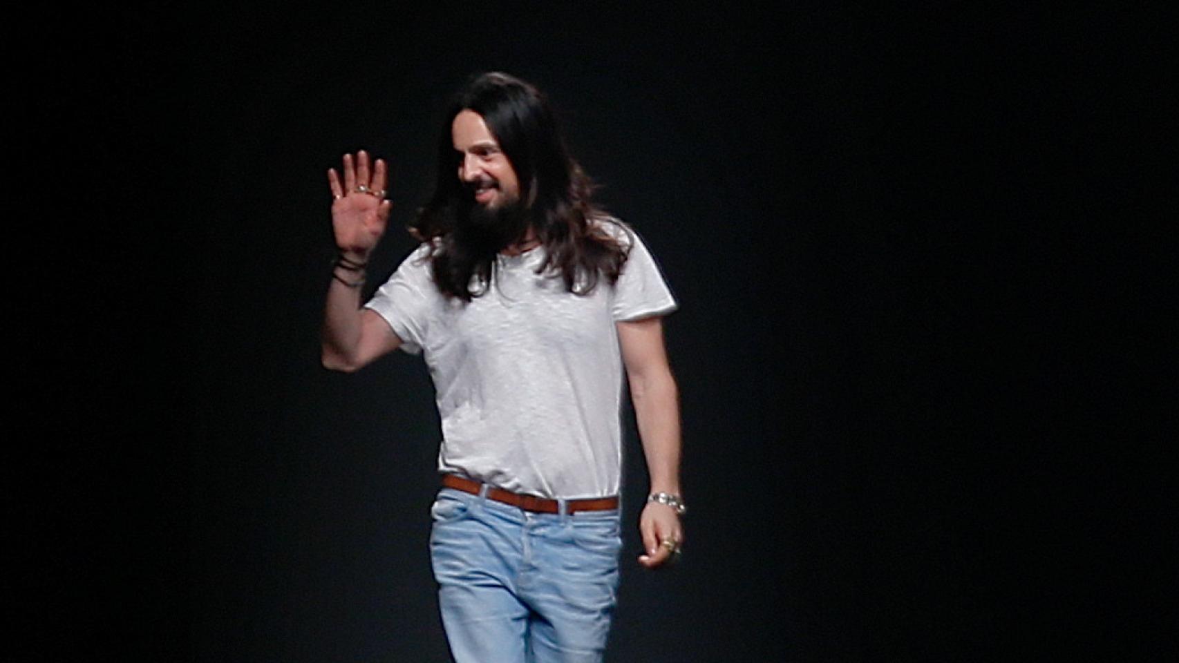 Alessandro Michele, director creativo de Gucci, en una fotografía tomada en Milán en 2016.