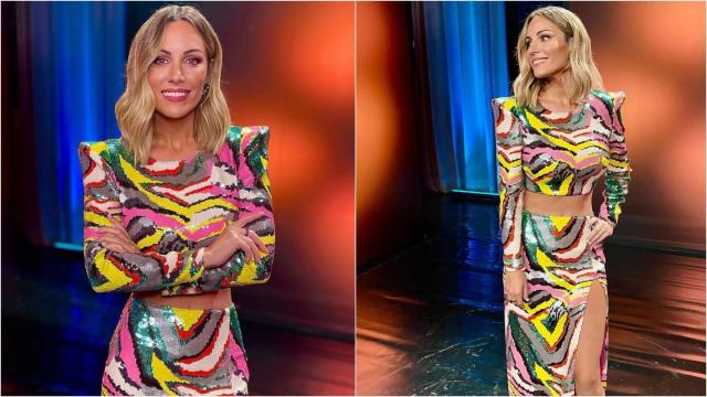 Edurne con un dos piezas de Hortensia Maeso.