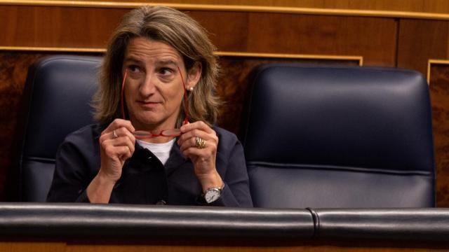 La vicepresidenta tercera y ministra de Transición Ecológica y Reto Democrático, Teresa Ribera